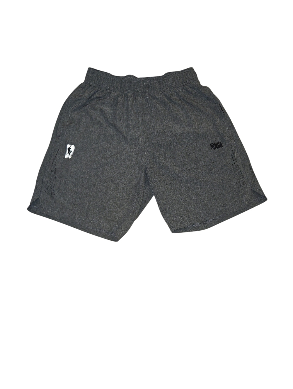 NBA MEN'S CLASSIC BEST SHOT SHORTS IN GRAY.  SIZE SMALL.